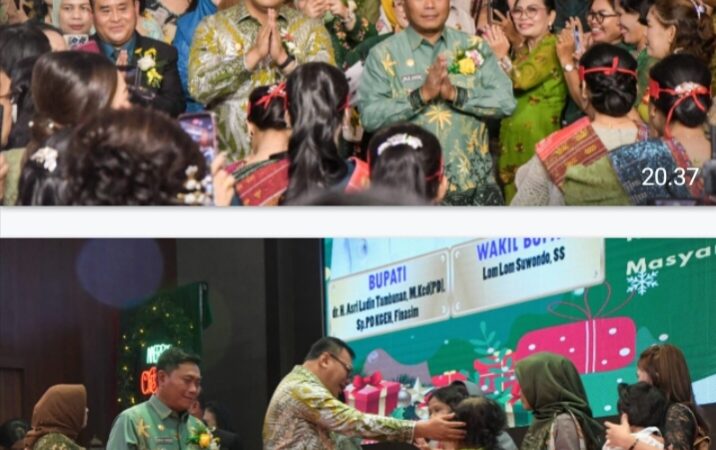 Dinas Kesehatan & RSUD Merayakan Natal  Bupati Deliserdang, Mari Melangkah Lebih Baik di Tahun 2026