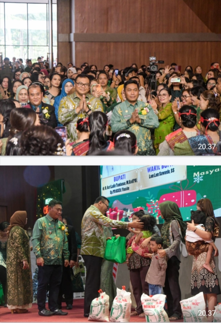 Dinas Kesehatan & RSUD Merayakan Natal  Bupati Deliserdang, Mari Melangkah Lebih Baik di Tahun 2026