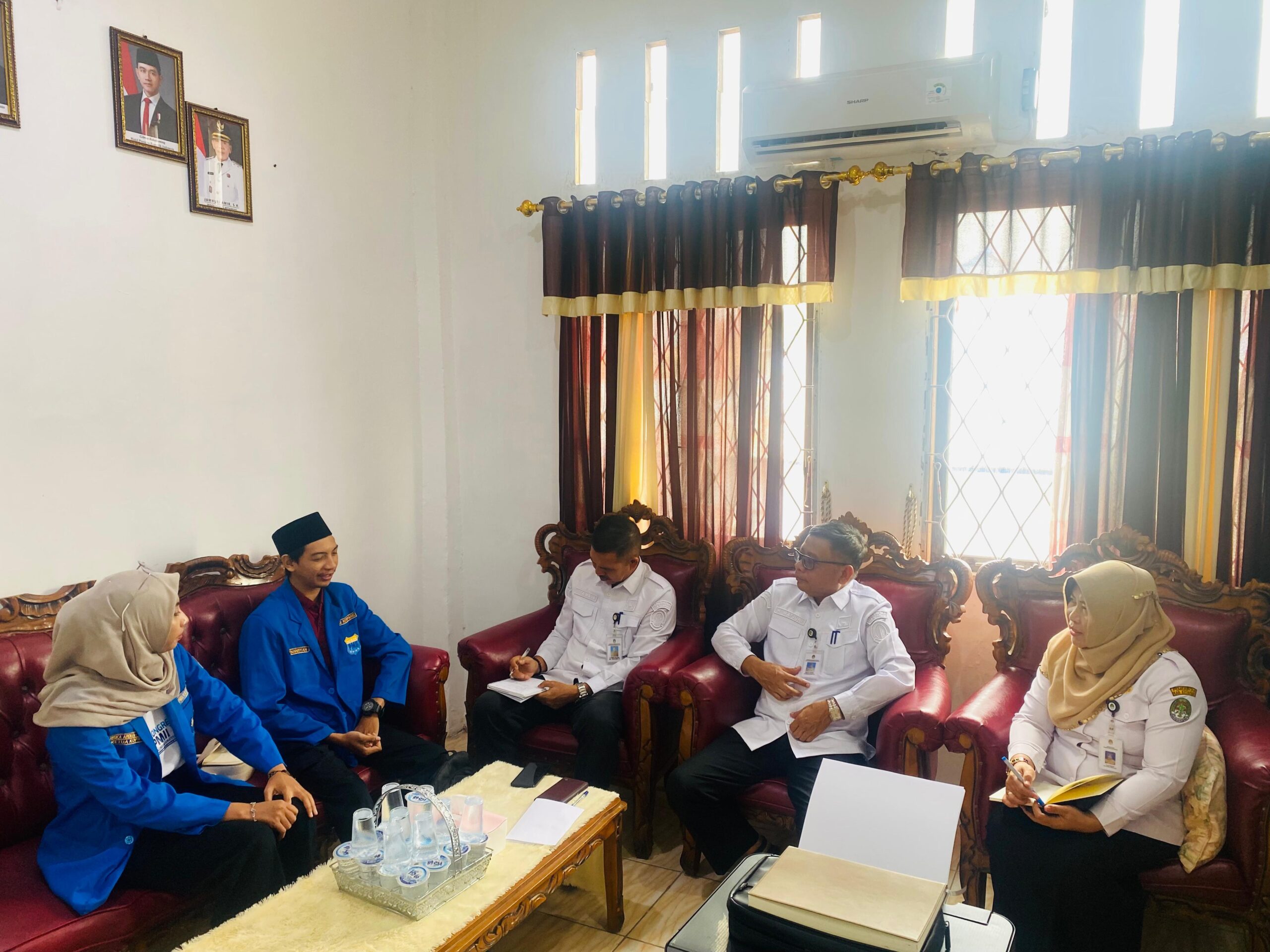 Perkuat Sinergi Pemuda dan Pemerintah Daerah, PMII Ketapang Audiensi dengan Kesbangpol