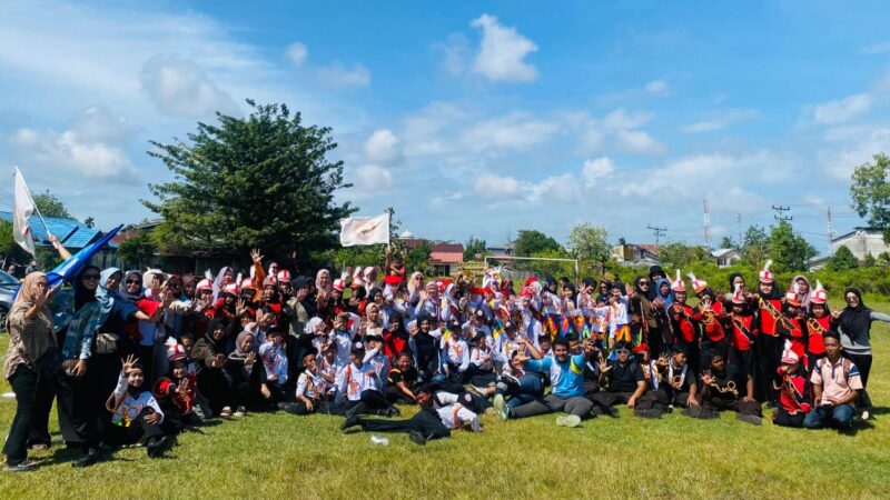 Semangat Bangkit Membawa Hasil, Gita Pesona Nusantara SDN 05 Delta Pawan Kembali Raih Juara 1