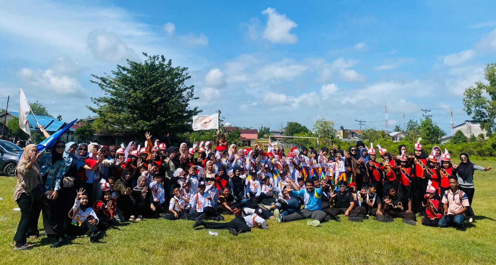 Semangat Bangkit Membawa Hasil, Gita Pesona Nusantara SDN 05 Delta Pawan Kembali Raih Juara 1