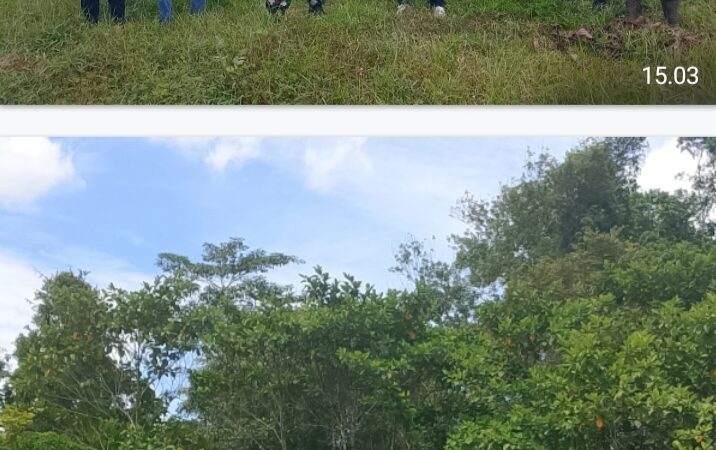 Dandim 1210/Landak Tinjau Lahan Pembangunan Koperasi Merah Putih Untuk Penguatan Ekonomi Lokal