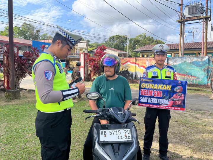 Hari Kedua Operasi Keselamatan Kapuas 2026, Polres Bengkayang Gelar Dakgar Gabungan Lintas Sektoral