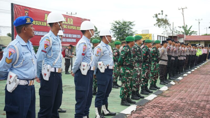 Apel Gelar Pasukan Operasi Liong Kapuas 2026, Polres Bengkayang Tegaskan Komitmen Jaga Kamtibmas