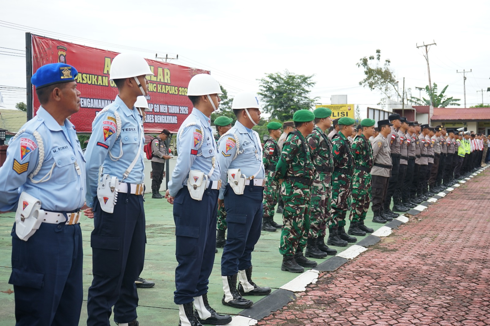 Apel Gelar Pasukan Operasi Liong Kapuas 2026, Polres Bengkayang Tegaskan Komitmen Jaga Kamtibmas