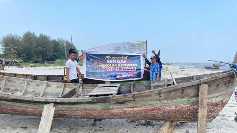 Masyarakat Kab. Serdang Berdagai Menolak Aktivitas PMI (PEKERJA MIGRAN INDONESIA) Ilegal di Wilayah Mereka.
