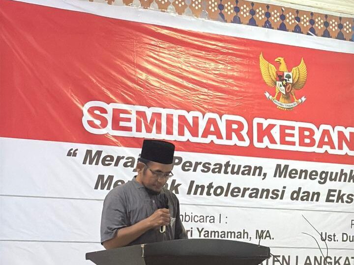 Seminar Kebangsaan Kelompok Eks. Jemaah Islamiyah (JI) di wilayah Binjai–Langkat Usung Tema Persatuan dan Penolakan Ekstremisme