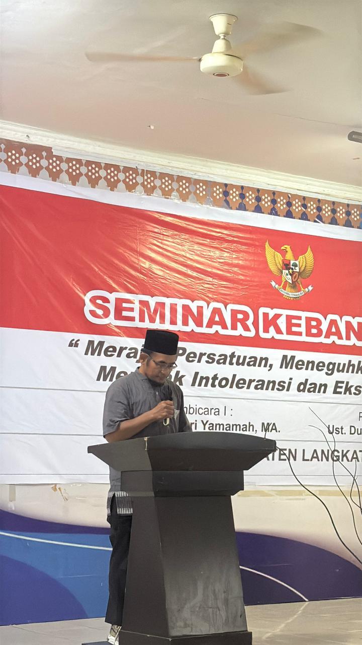 Seminar Kebangsaan Kelompok Eks. Jemaah Islamiyah (JI) di wilayah Binjai–Langkat Usung Tema Persatuan dan Penolakan Ekstremisme