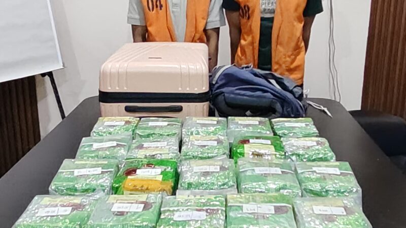 Polresta Deli Serdang Gagalkan Peredaran 21 Kilogram Sabu, dua Kurir Diamankan