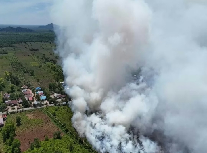 Karhutla Di Desa Galang Kabupaten Mempawah, Sudah Ada Korban Jiwa