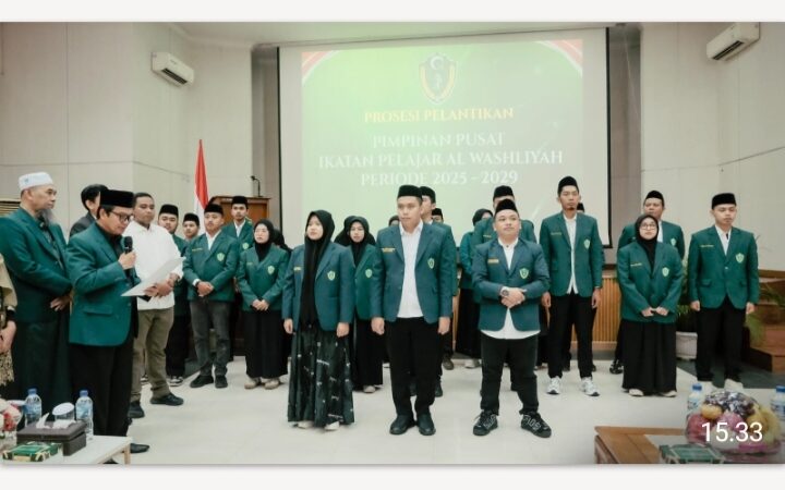 Resmi Dilantik PP IPA Launching Program Student Entrepreneur Ketahanan Pangan Ikatan Pelajar Al Washliyah