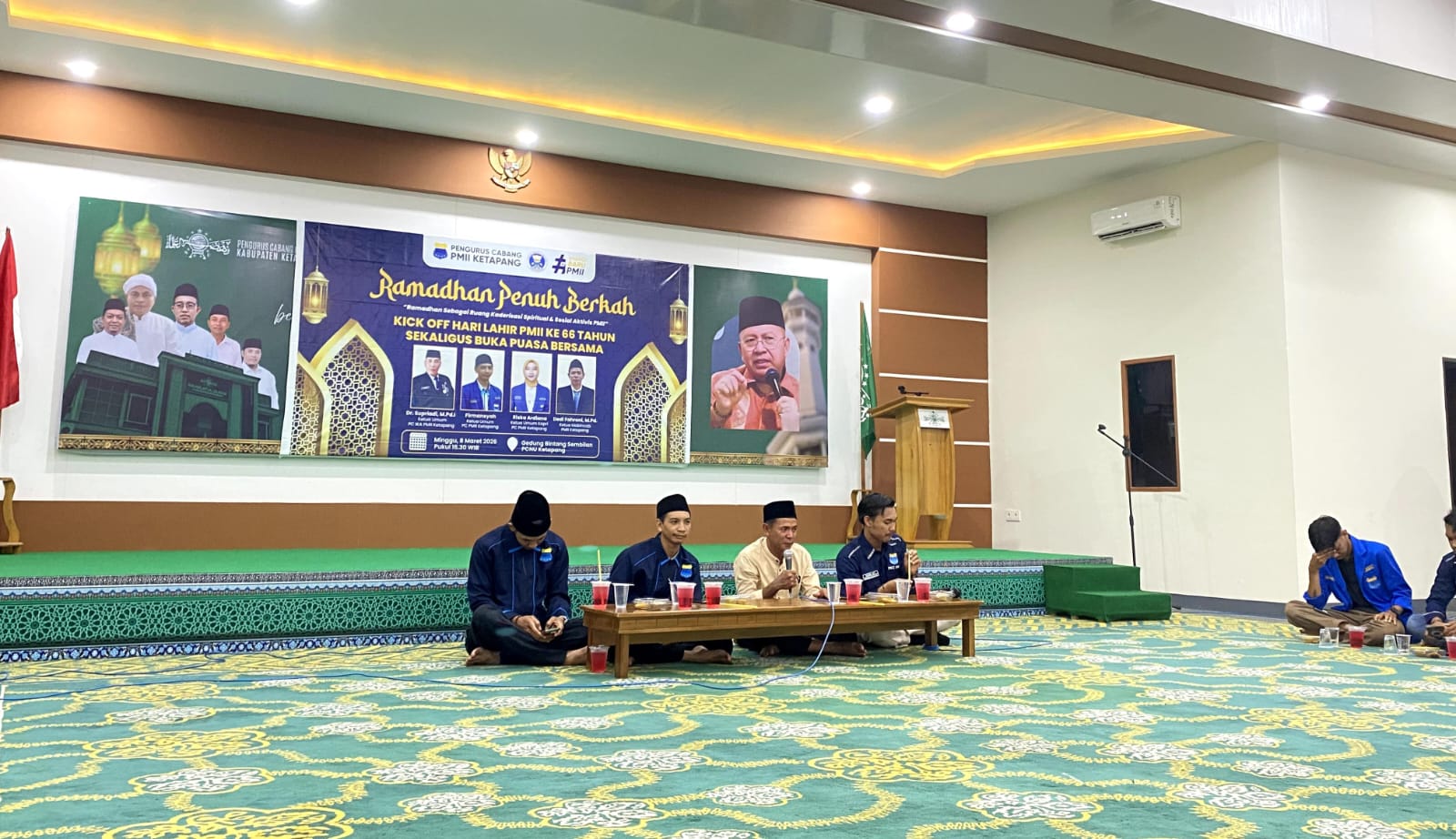 PMII Ketapang Gelar Buka Puasa Bersama Sekaligus Kick Off Harlah ke-66
