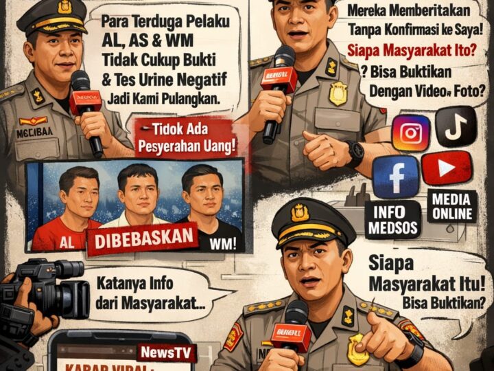 Polrestabes Makassar Bantah Isu “Tangkap-Lepas” Kasus Narkotika Liquid, Disebut Hoaks &  Tidak Berdasar