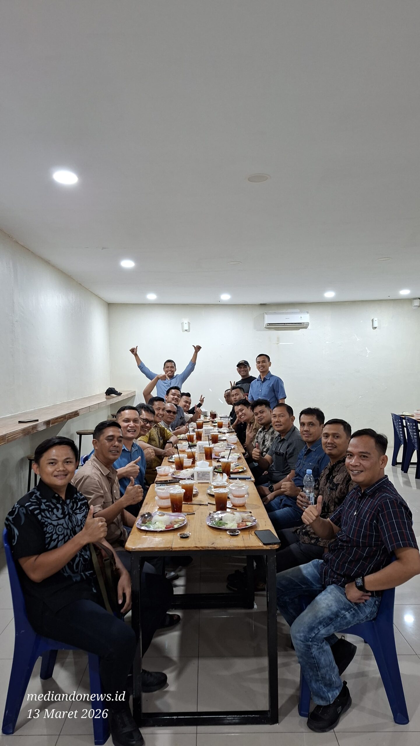 Intelkam Polda Sumut Subdit 2 Ekonomi, Buka Puasa Bersama Menjalin Tali Silaturahmi