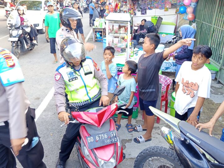 SASAR DAN TINDAK TEGAS KONVOI GANTIBMAS JELANG BUKBER, SAHUR DAN SUBUH POLSEK MAMAJANG HUNTING MOBILE