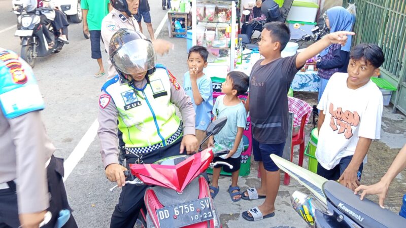 SASAR DAN TINDAK TEGAS KONVOI GANTIBMAS JELANG BUKBER, SAHUR DAN SUBUH POLSEK MAMAJANG HUNTING MOBILE