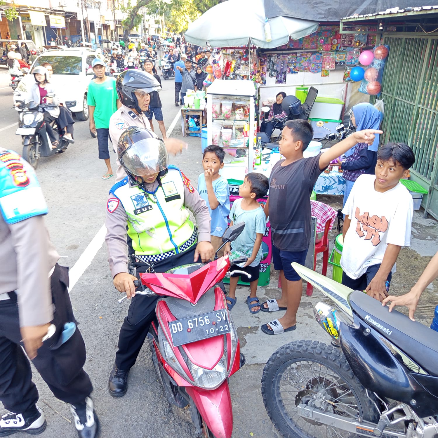 SASAR DAN TINDAK TEGAS KONVOI GANTIBMAS JELANG BUKBER, SAHUR DAN SUBUH POLSEK MAMAJANG HUNTING MOBILE
