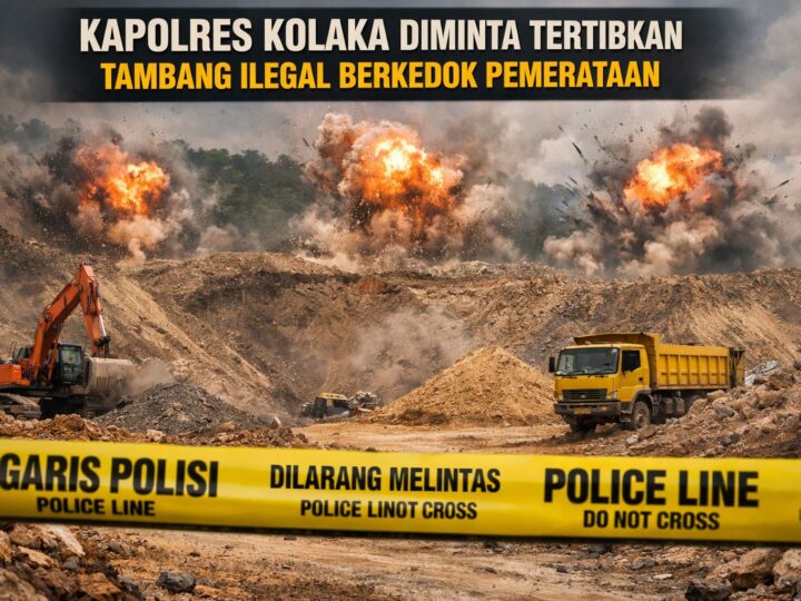 Kapolres Kolaka Diminta Tertibkan Tambang Ilegal Berkedok Pemerataan
