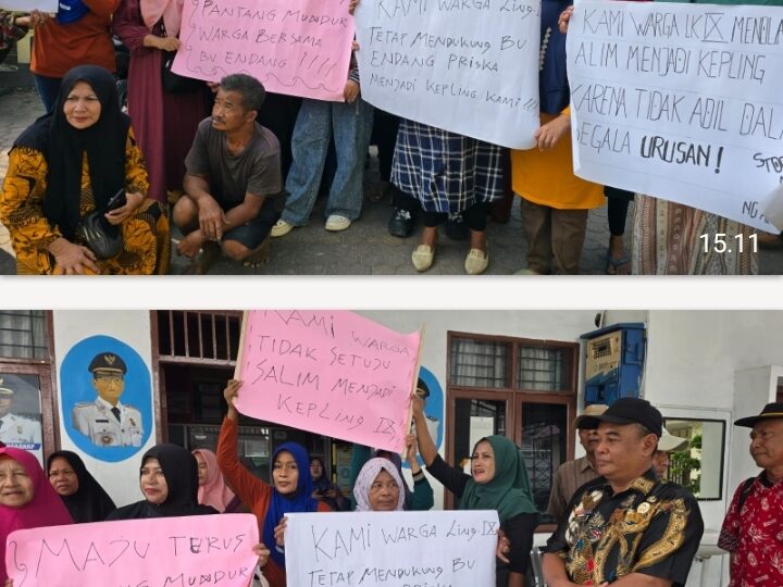 Emak- emak Geruduk Kantor Camat, Ada Dugaan Suap  Pengangkatan Kepling IX Pulo Brayan Bengkel