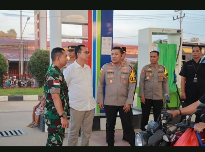 Bupati Bengkayang Turun Langsung di Lokasi Pertamina Bengkayang
