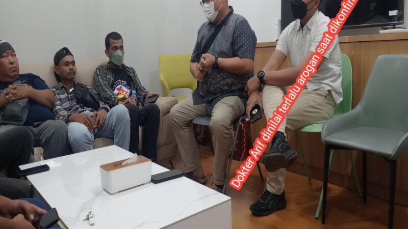 PEMULANGAN PASIEN BELUM SEHAT DI RS HIKMAH MAKASSAR BERUJUNG KEMATIAN