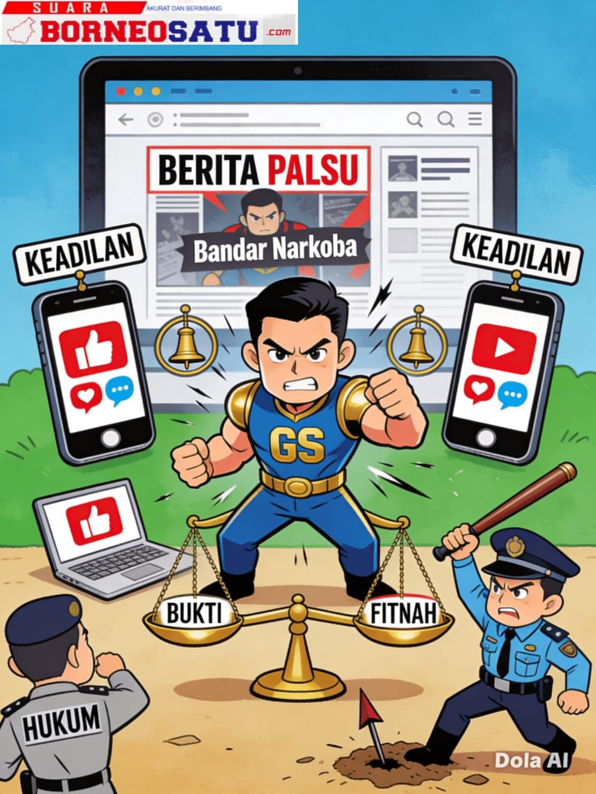 Tuduhan Bandar Narkoba di Jermal Tidak Berdasar ; GS Korban Pembunuhan Karakter