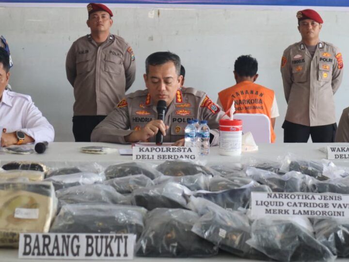 Satres Narkoba Polresta Deliserdang Gagalkan Peredaran 53 Kg Sabu Asal Malaysia