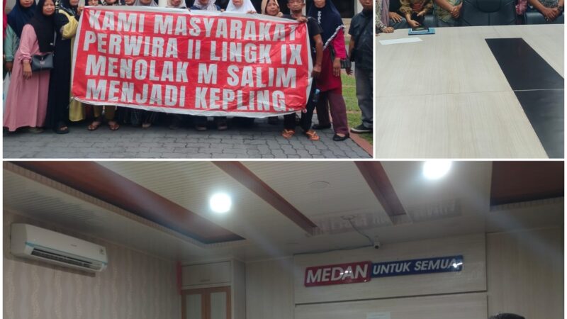 Warga Lingkungan IX Terima Siapapun Yang Jadi Kepling Asal Jangan M Salim