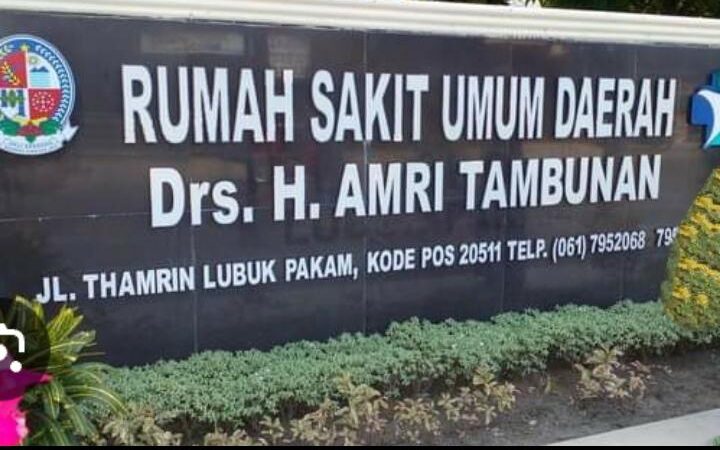 Direktur RSUD Drs H Amri Tambunan , dr Erlinda Yani Bantah Isu Dugaan Pasien tertahan  Karna tidak punya biaya Berobat