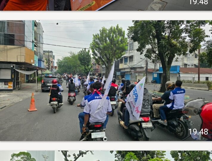 Aksi Partai Buruh Suarakan Nasib Buruh TPL