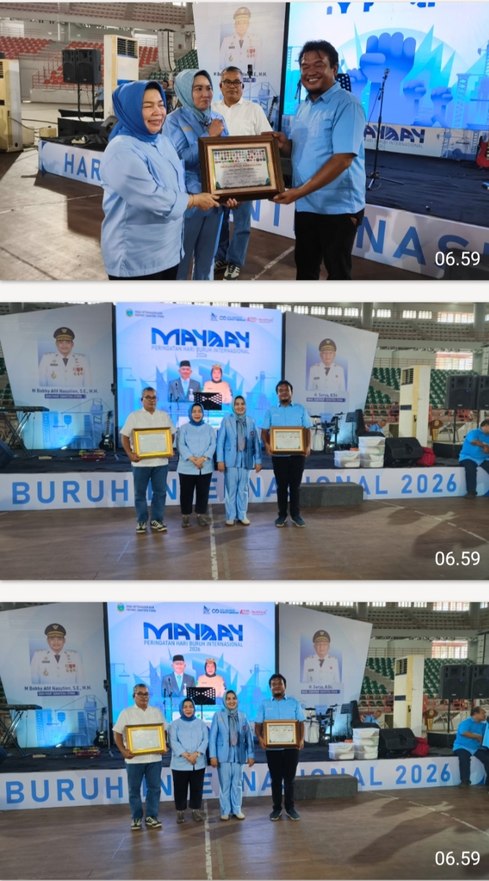 Kapoldasu dan Gubsu Terima Plakat Penghargaan Dari SP/SB Sumut