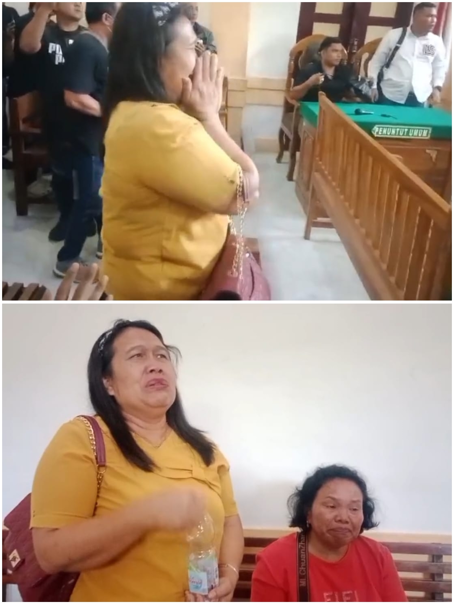 Tangis Haru Orangtua Korban Penganiayaan Brutal Pecah Saat Hakim Putuskan Menolak  Permohonan Prapid, PS Cs