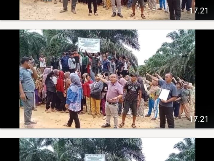 Masyarakat Luat Unterudang Minta PT Barapala Diusir Dari Lahan Warga
