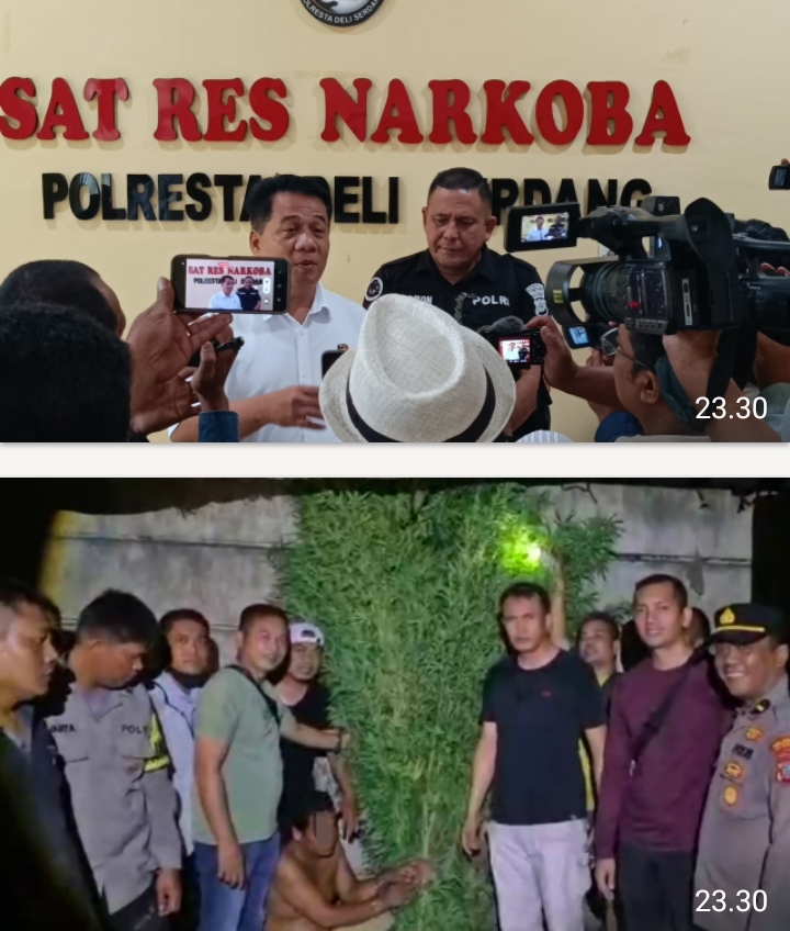 Door Stop Kasat Res Narkoba Polresta Deli Serdang: Mei 2026 Ungkap 28 Kasus, Sita 860 Gram Sabu hingga 40 Batang Ganja
