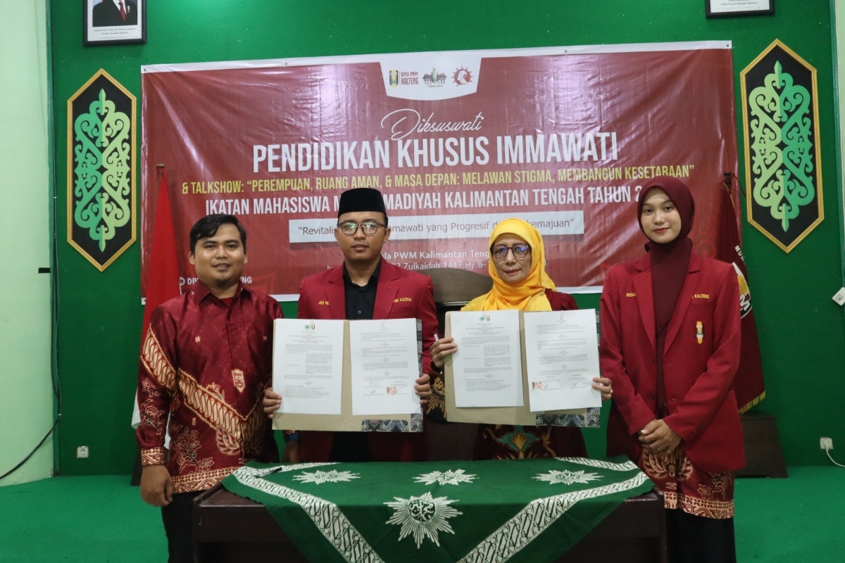 IMM Kalteng Bangun Kerja Sama Startegis dengan Posbakum ‘Aisyiyah Kalteng