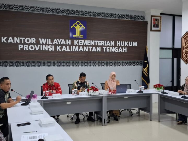 Optimalkan Akses Keadilan, Kanwil Kemenkum Kalteng Evaluasi Standar Layanan OBH