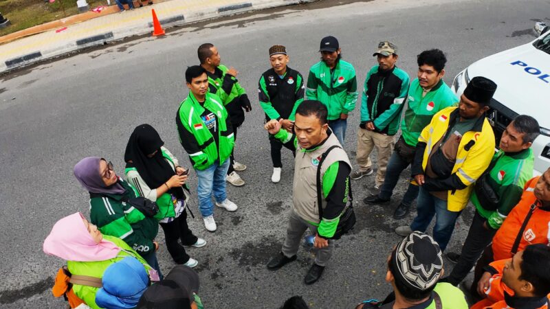 Pengemudi Ojol Aman dan Nyaman Bekerja Di Jalanan Kota Medan
