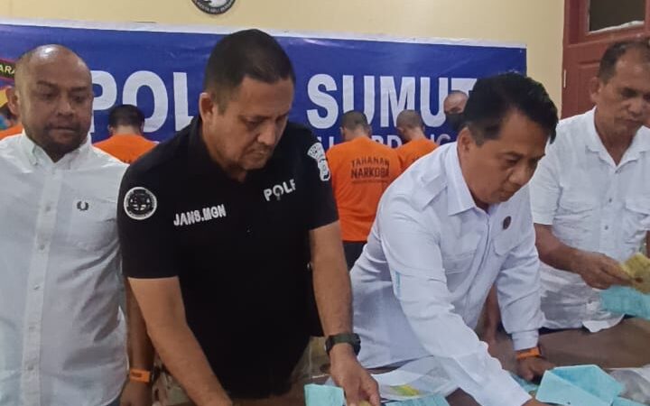 Operasi Antik Toba 2026, Polresta Deli Serdang Ungkap 65 Kasus Narkotika dan Amankan 78 Tersangka
