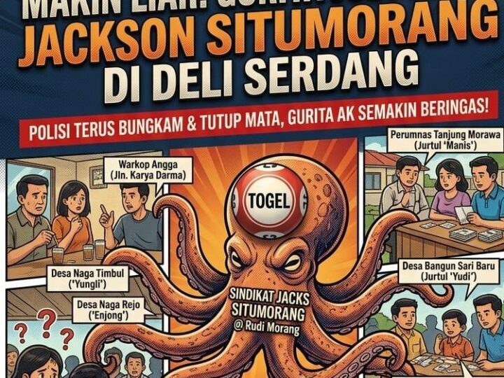 Makin Liar dan Tak Tersentuh! Togel Jackson Situmorang Buka Lapak Baru di Bangun Sari dan Perumnas, Polresta Deli Serdang Terus Tutup Mata