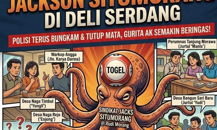 Makin Liar dan Tak Tersentuh! Togel Jackson Situmorang Buka Lapak Baru di Bangun Sari dan Perumnas, Polresta Deli Serdang Terus Tutup Mata