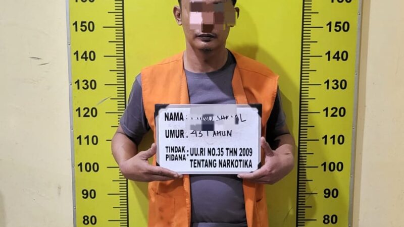 1/2 Kg Sabu Siap Edar di Gagalkan Sat Narkoba polres Deli Serdang