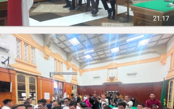 Tidak Terbukti Bersalah 4 Terdakwa Dugaan Korupsi Proyek KDM Dibebaskan