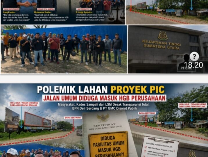 Jalan Haji Anif Diduga Masuk HGB PT GMC, Masyarakat Pertanyakan Legalitas Perizinan Proyek Pesona Indah Cemara