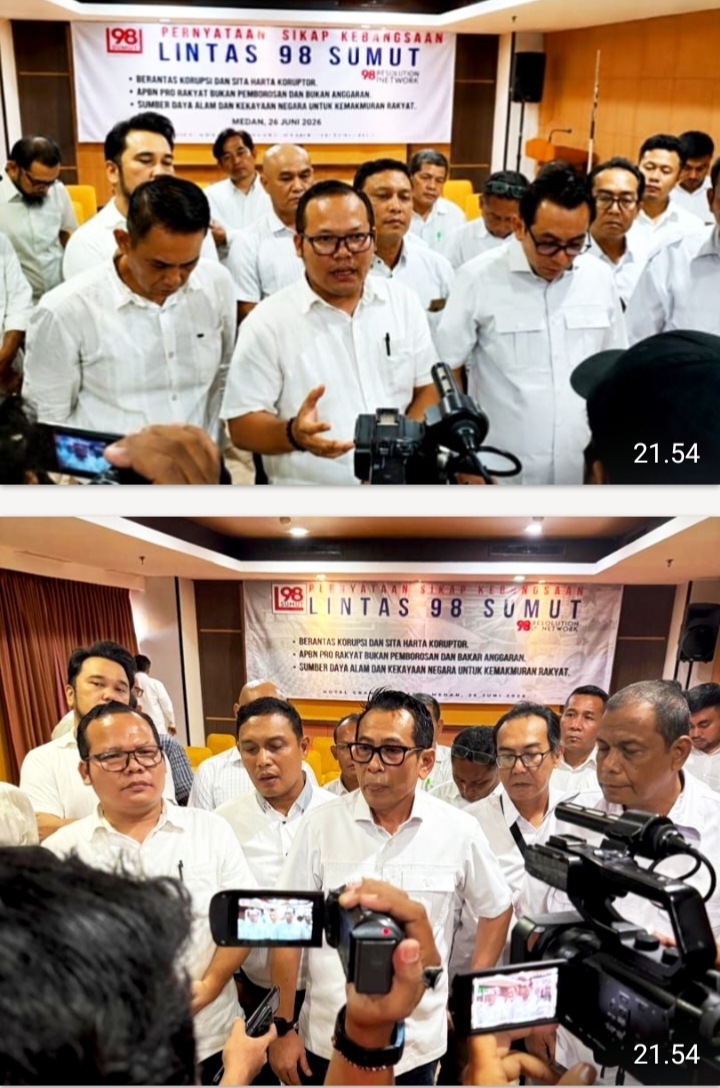 Lintas 98 Sumut: Kepemimpinan Presiden Prabowo Dinilai Mulai Mengarahkan Demokrasi Menuju Pemerataan Kesejahteraan