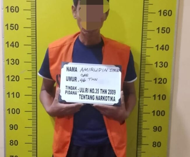Tak Kenal Lelah Sat Narkoba Polres Deli Serdang Ringkus Pria Pengedar Sabu