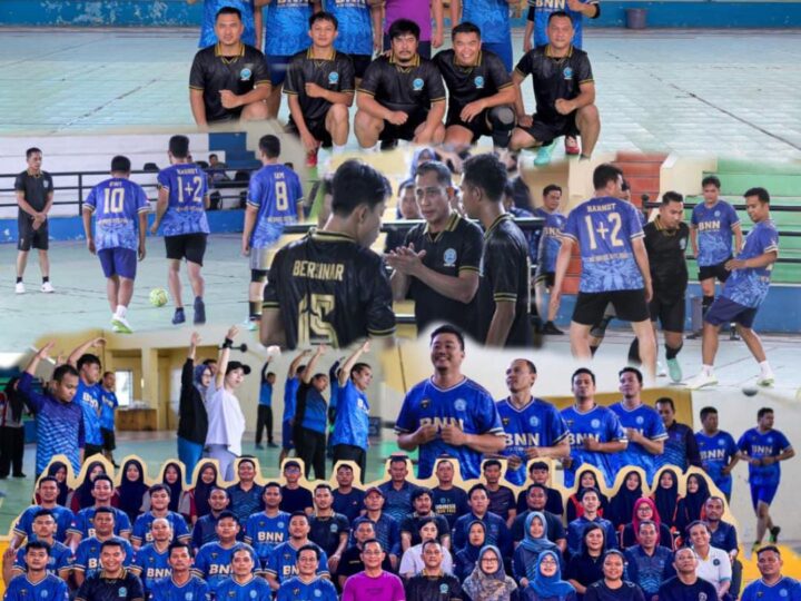 Rangkaian Hari Anti Narkotika Internasional 2026: BNN Deli Serdang Dan BNN Tebing Tinggi Jalin Silaturahmi Lewat Olahraga Dan Pertandingan Futsal