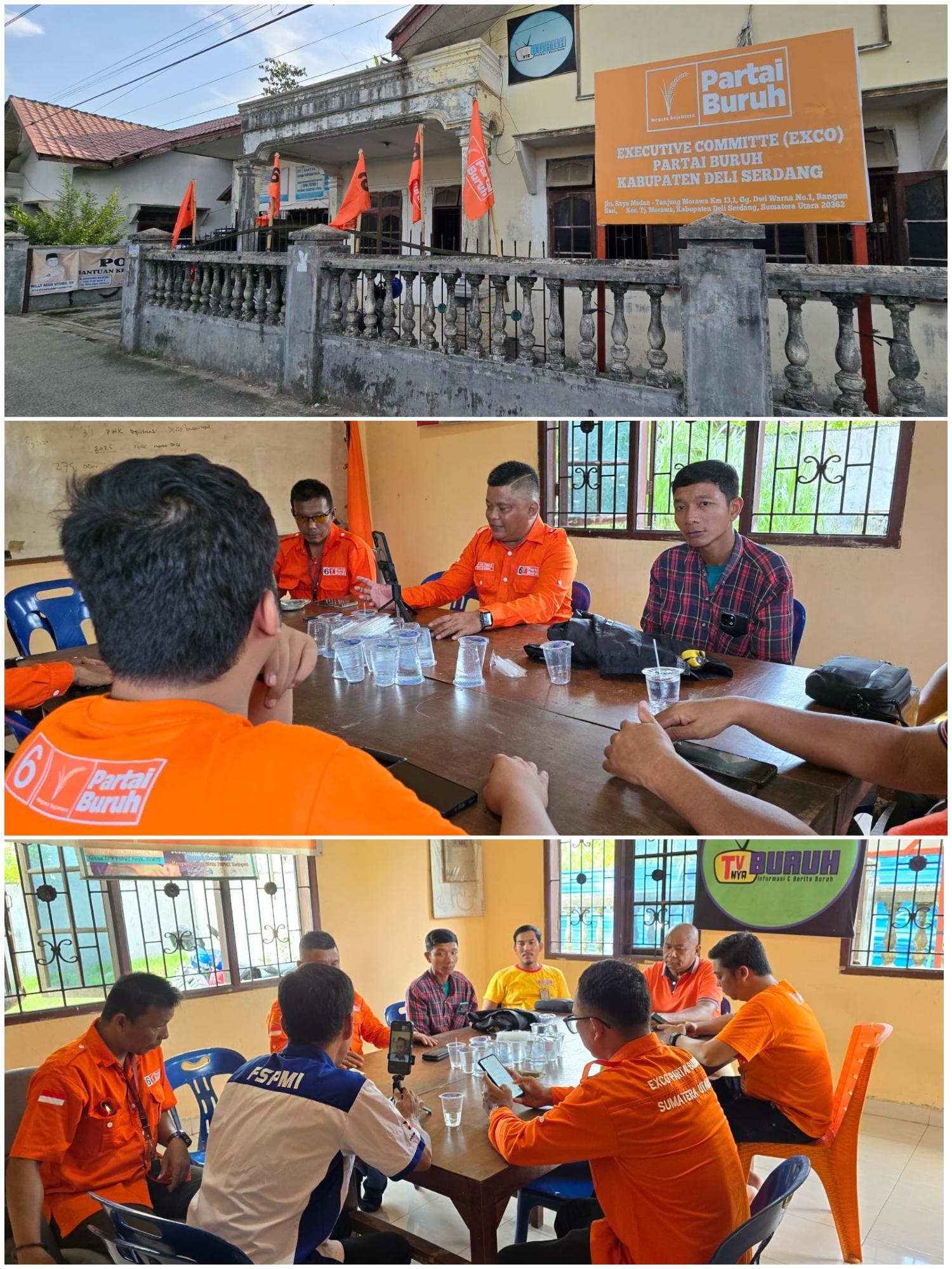 Gelar Rapat Konsolidasi Akbar, Partai Buruh Sumut Solid Fokus Lolos Sebagai Peserta Pemilu 2029