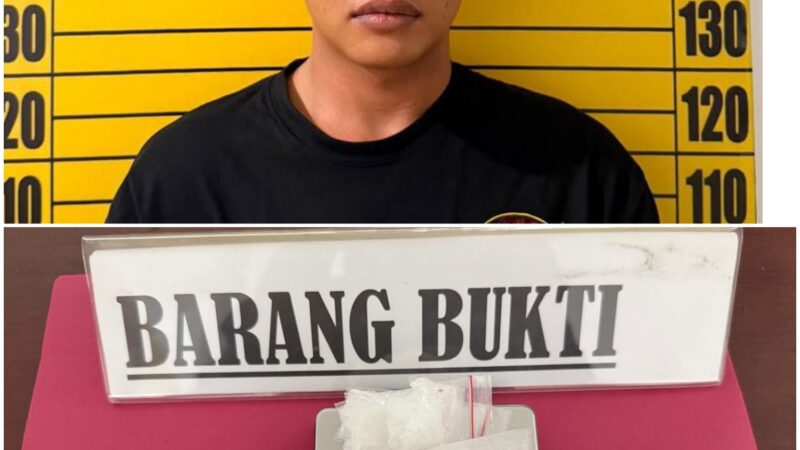 REMAJA TERTANGKAP JUAL SHABU DI MANDOR