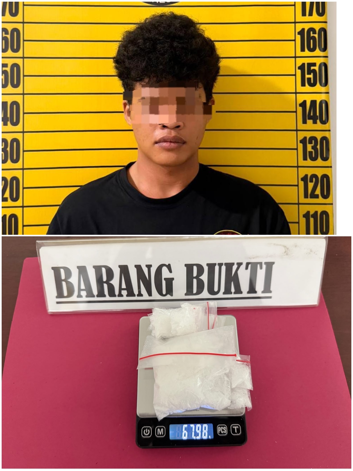 REMAJA TERTANGKAP JUAL SHABU DI MANDOR