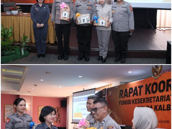 Optimalisasi Kesekretariatan Kunci Sukses Polri Presisi 2026, Polres Landak Raih Juara II Rakor Polda Kalbar